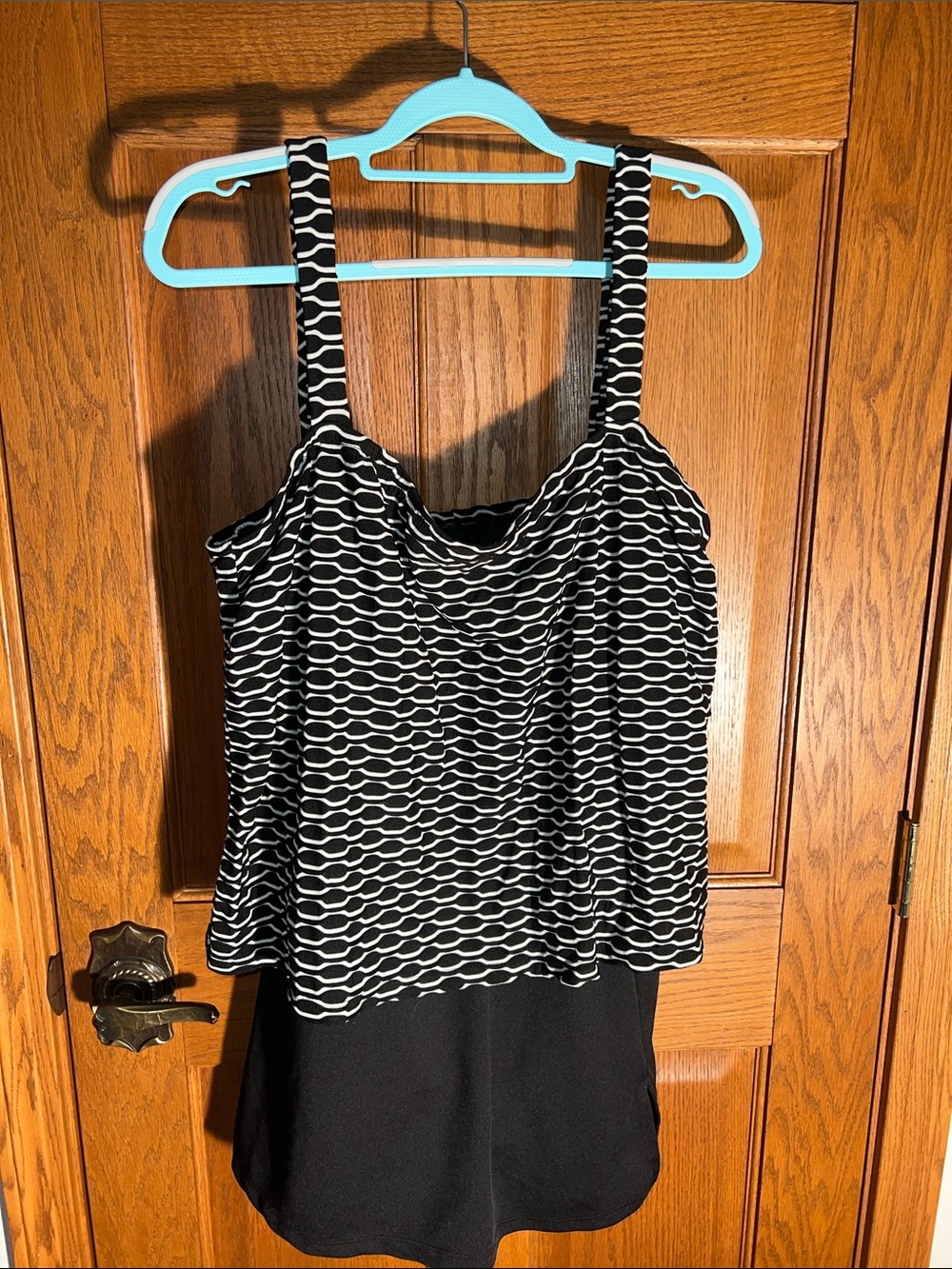 Black & White Patterned swimsuit